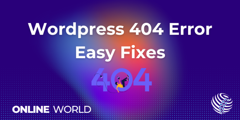 Wordpress 404 error